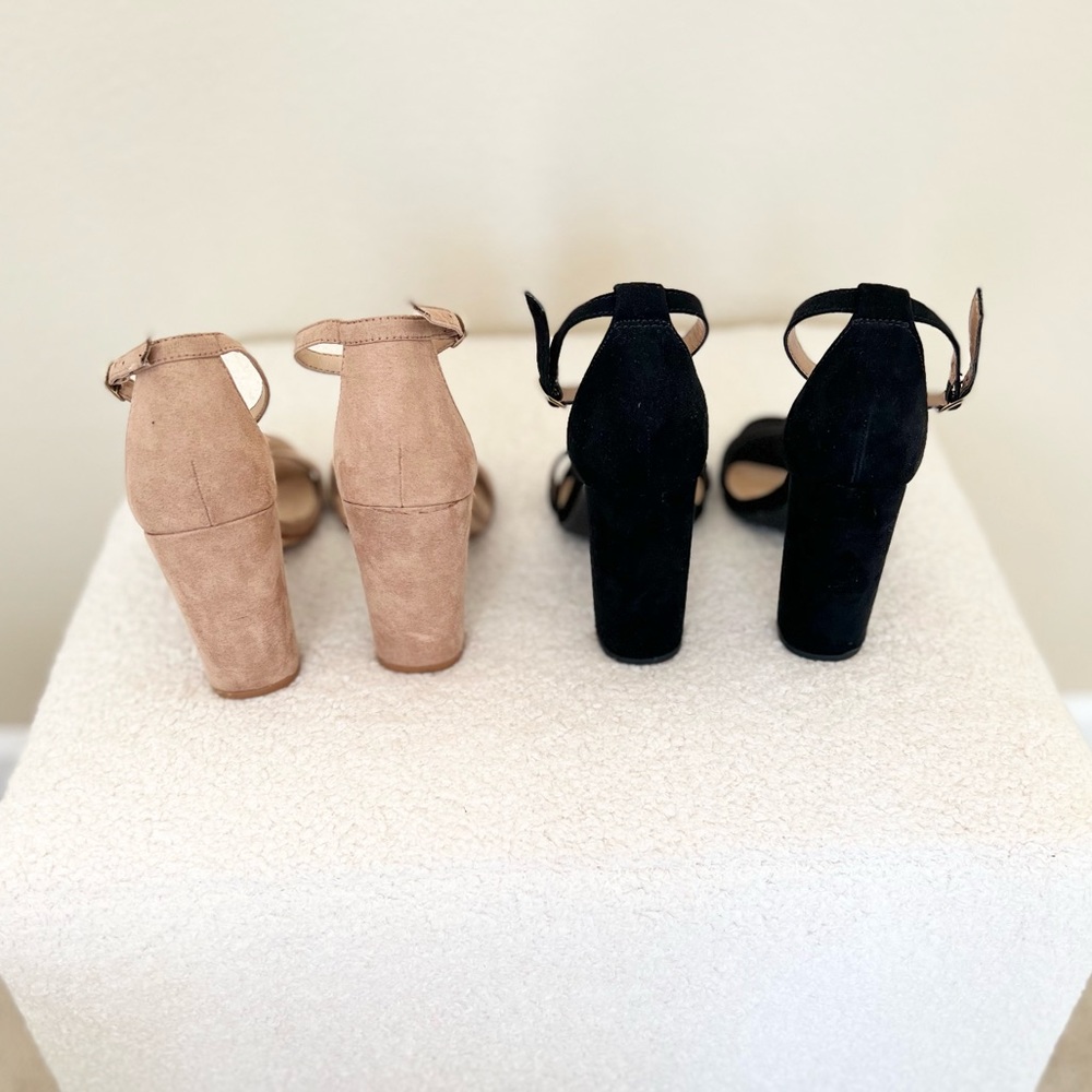 Strappy Block Heel Bundle